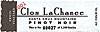 CLOS LA CHANCE PINOT NOIR SANTA CRUZ 2001